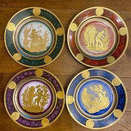 Set 4 piatti decorativi Longo