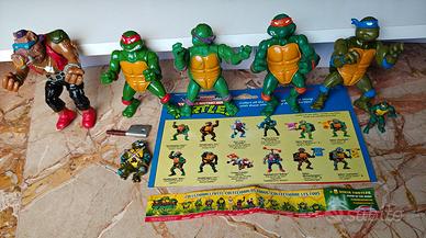 Tartarughe NINJA TMNT Playmates 1988/89+BEPOP+Gadg