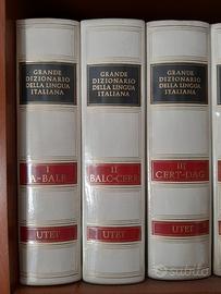 Grande dizionario della lingua italiana utet 22vol