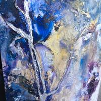 quadro su pannello di legno