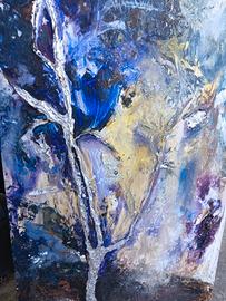 quadro su pannello di legno