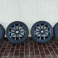 Cerchi 7x17 ET48 5x112 pneumatici 205/55R17 M+S