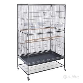 Gabbia Voliera Acciaio Inox Yaheetech