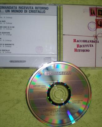 CD RACCOMANDATA RICEVUTA RITORNO