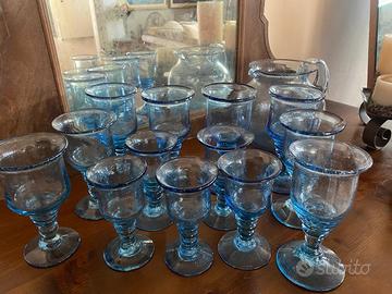 Set bicchieri oggetti antichi