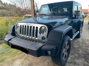 Jeep wrangler con problemi al motore