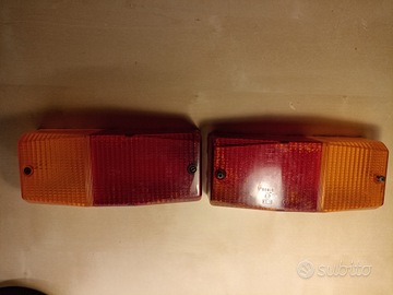 Coppia plastiche fanali epoca