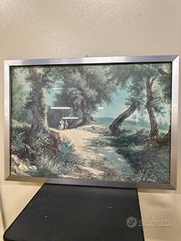 Riproduzione su poster di dipinto