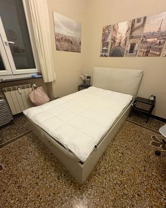 Letto contenitore una piazza e mezza