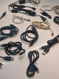 Lotto 12 cavi USB a Mini USB-B – vari modelli