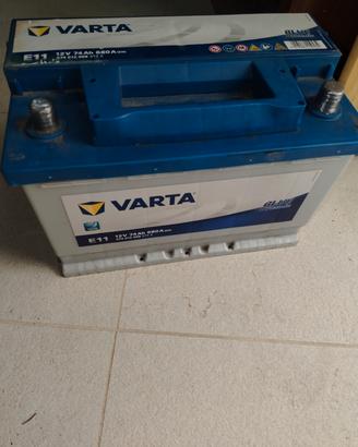 batteria auto usata 74 A
