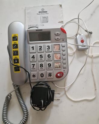 Telefono fisso Brondi tasti grandi 