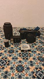 Set Vintage OLYMPUS OM-101 Power Focus + accessori