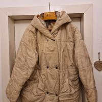 Piumino donna anni '90 in pelle vintage