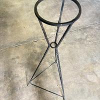 Portavaso in ferro battuto - Artigianale