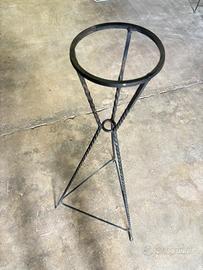 Portavaso in ferro battuto - Artigianale