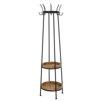 Appendiabiti in metallo e legno