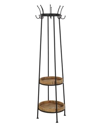 Appendiabiti in metallo e legno