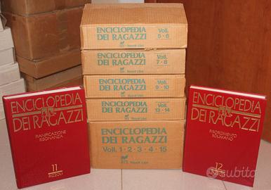 Enciclopedia dei ragazzi, Rizzoli Libri.15 Vol