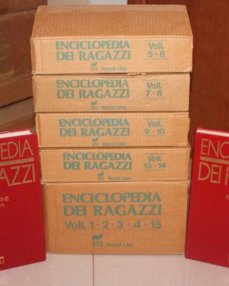 Enciclopedia dei ragazzi, Rizzoli Libri.15 Vol