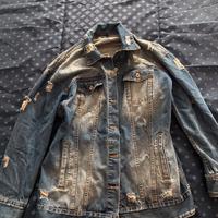 Giubotto di Jeans largo donna
