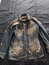 Giubotto di Jeans largo donna