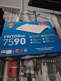 Modem FRITZ!Box 7590 + FRITZ!Powerline 1220E Set