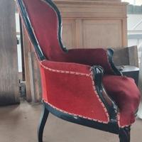 Antica poltrona stile Luigi Filippo '800