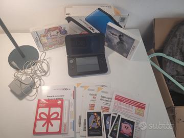 nintendo 3ds xl blue e nero