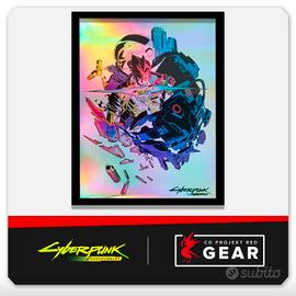 CYBERPUNK EDGERUNNERS DAVID AND LUCY ART PRINT