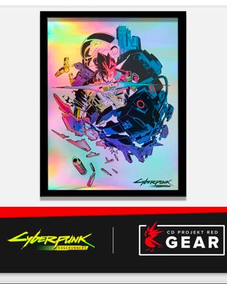 CYBERPUNK EDGERUNNERS DAVID AND LUCY ART PRINT