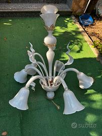 2 Lampadari vetro di murano