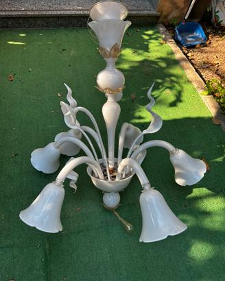 2 Lampadari vetro di murano