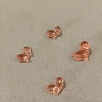 famiglia di ippopotamo arte di Murano 