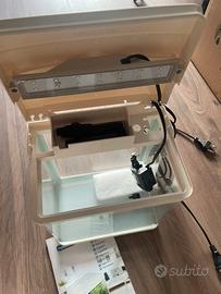 Acquario Nobleza con LED e filtro inclusi, 7 litri