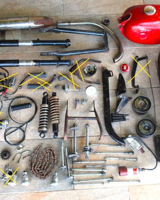 Ricambi per Gilera 124 4V