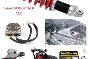 Suzuki Bandit Gsf valigie cupolino frizione barre
