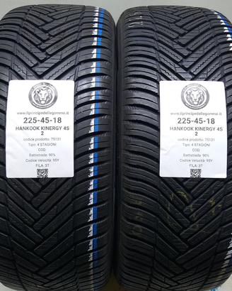 2 GOMME 225 45 18 HANKOOK A75131