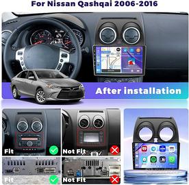 Android Auto, Apple CarPlay Nissan Qashqai2006-201