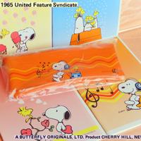 SNOOPY Vintage 1980-84 Quaderni Rubriche Astuccio