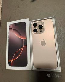 IPHONE 16 PRO MAX 512 GB DESERT
