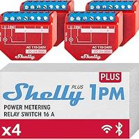 interruttore SHELLY 1PM PLUS - PACK X 4 INS817
