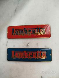 Targhette Lambretta