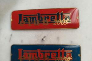 Targhette Lambretta