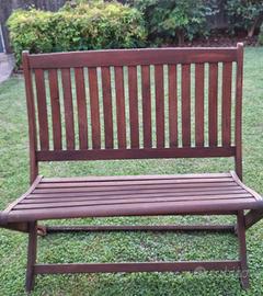 Panca legno acacia da giardino