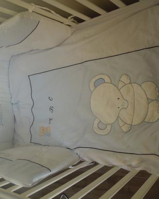 Set prenatal paracolpi + piumino + copri-piumino