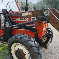 TRATTORE FIAT 70 90 con caricatore