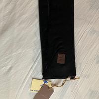 Sciarpa nera La Martina nuova originale