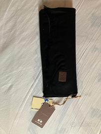 Sciarpa nera La Martina nuova originale