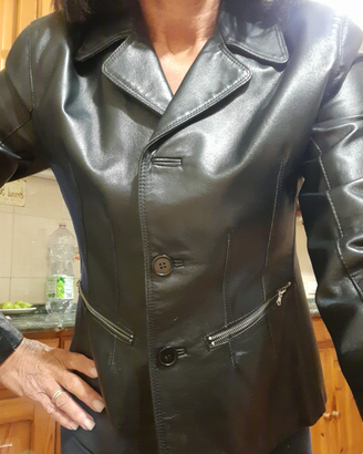 Giacca donna pelle vera